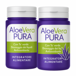 Integratore all'Aloe Vera Pura per drenare i liquidi in eccesso