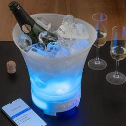Ice Music Bucket, secchiello LED Bluetooth